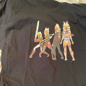 3Xl Star Wars Asoka Tano t shirt